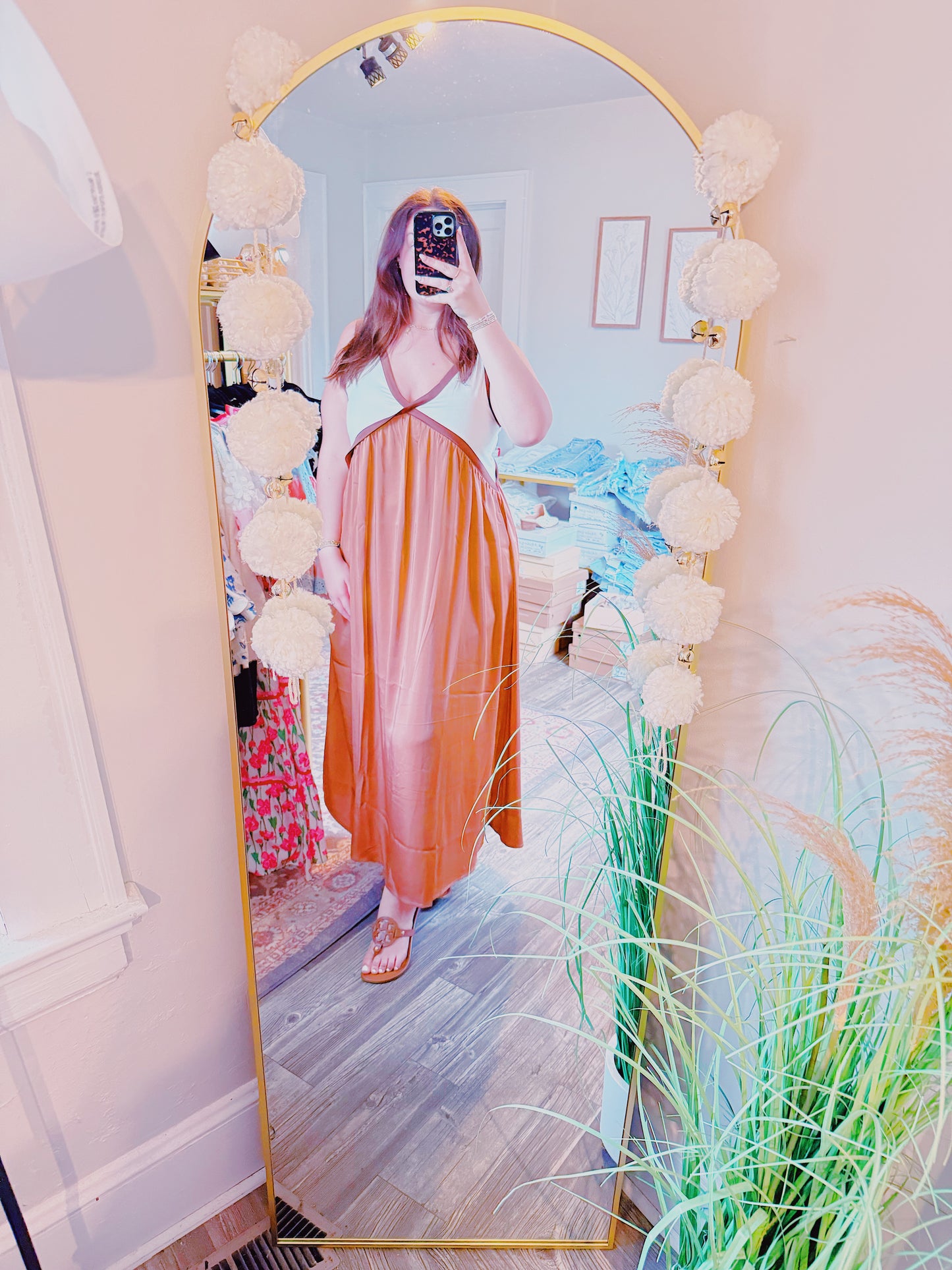 Boho Colorblock Maxi
