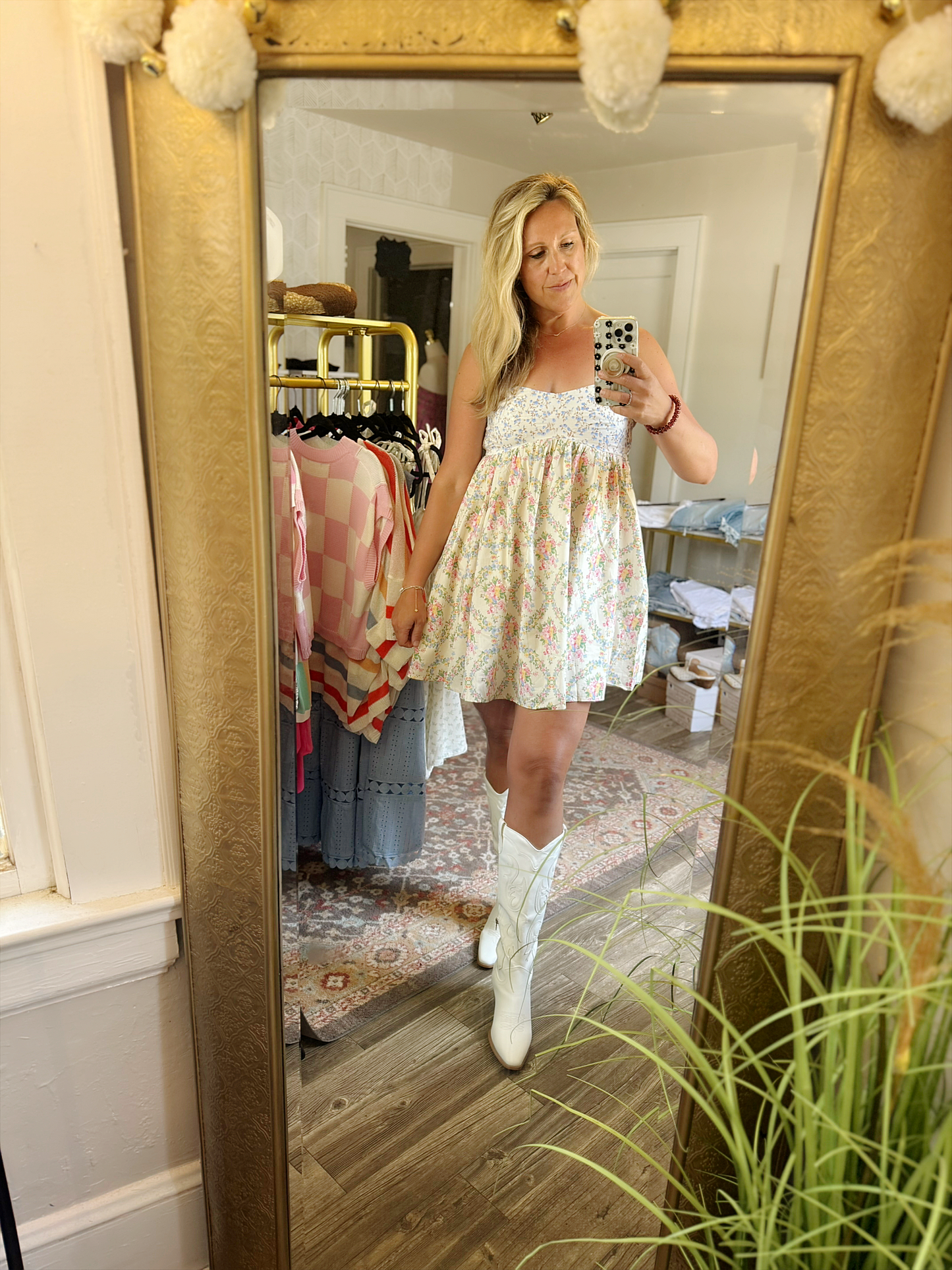 Mixed Floral Dress
