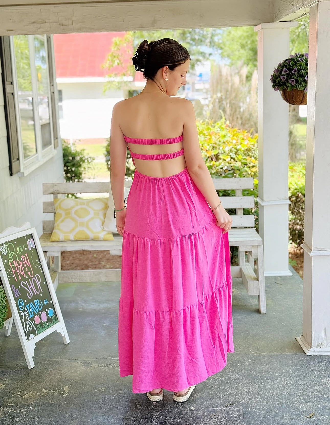 Keyhole Maxi Dress