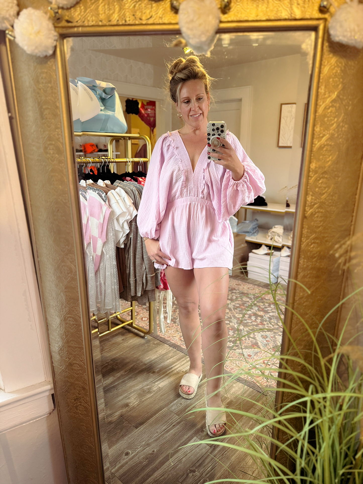 Lilac Romper